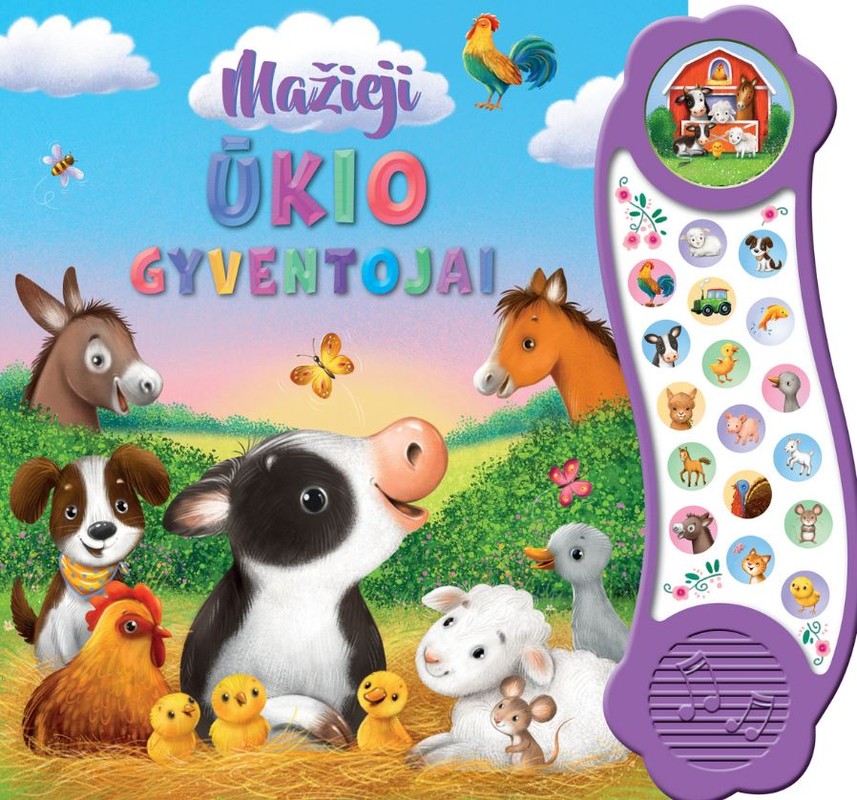 Mažieji ūkio gyventojai. Su 18 garsų