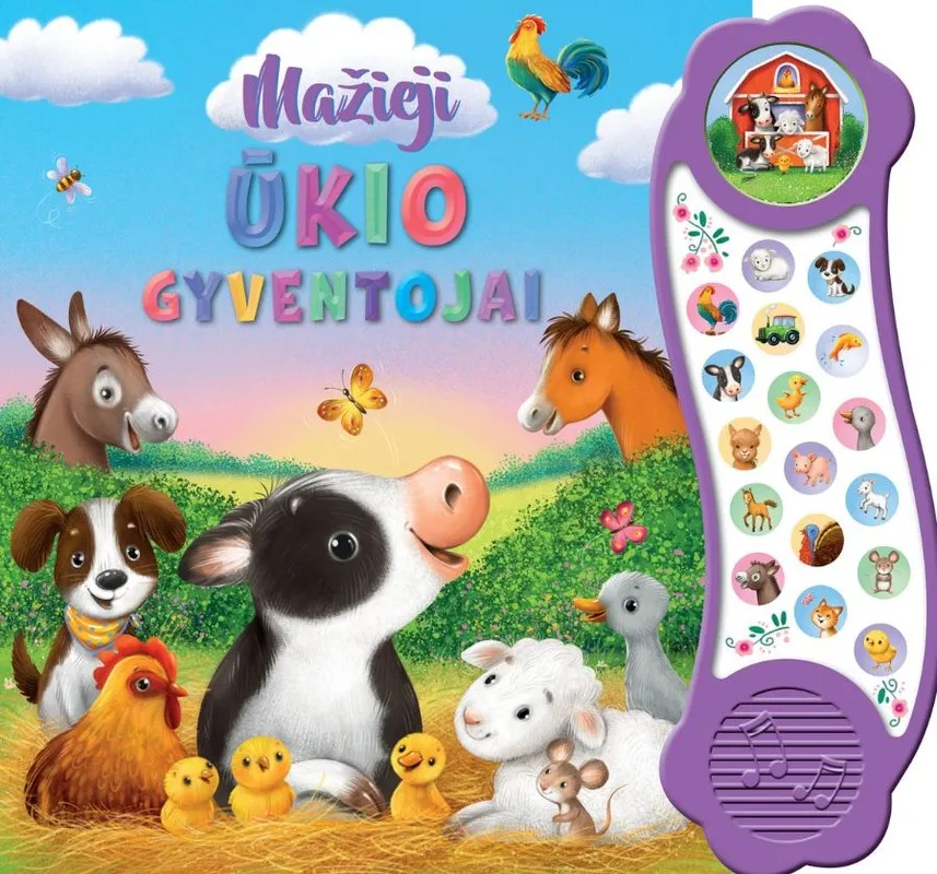 Mažieji ūkio gyventojai. Su 18 garsų