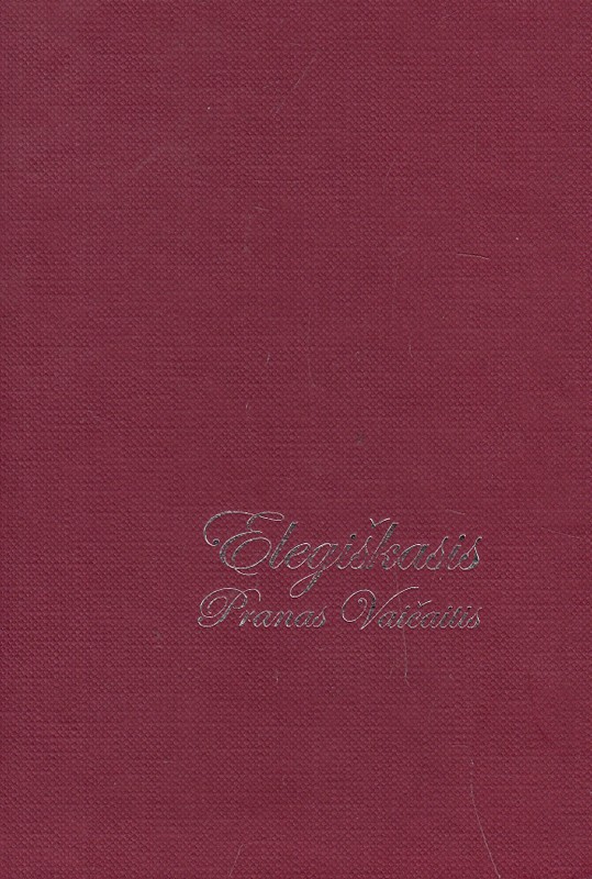 Elegantiškasis Pranas Vaičaitis
