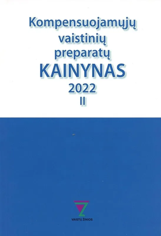 Kompensuojamųjų vaistinių preparatų kainynas 2022 II