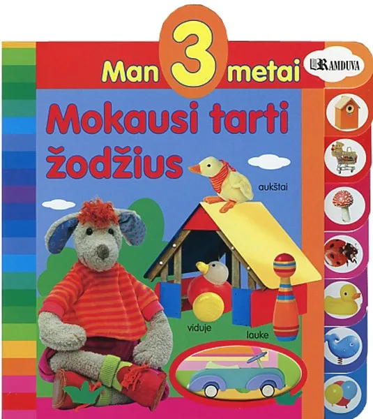 Man 3 metai. Mokausi tarti žodžius