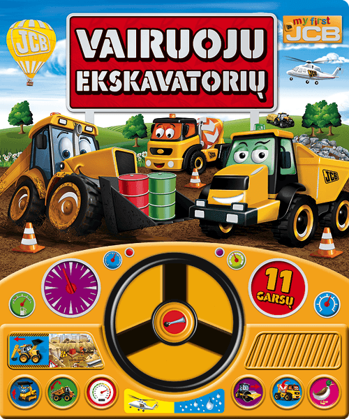 Vairuoju ekskavatorių