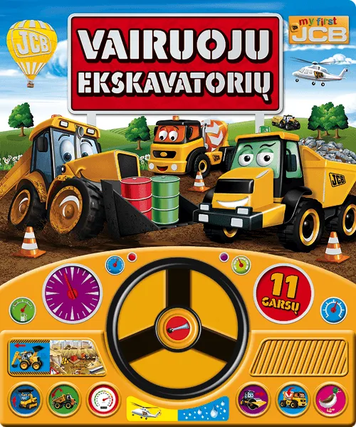 Vairuoju ekskavatorių