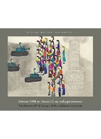 Istorinė 1991 m. Sausio 13-oji vaikų piešiniuose