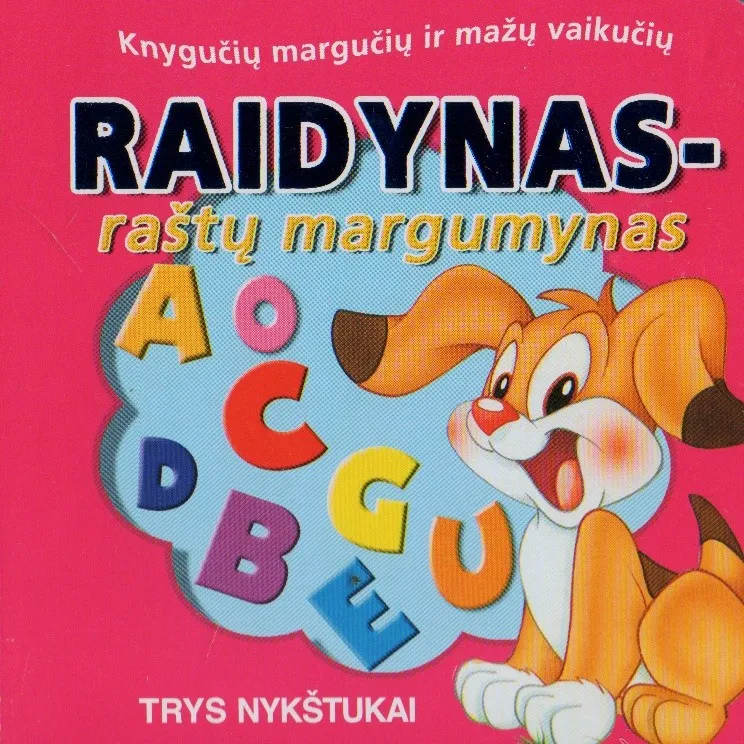 Raidynas - raštų margumynas