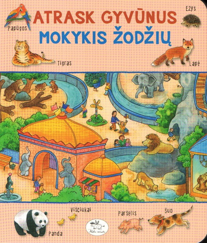 Atrask gyvūnus mokykis žodžius