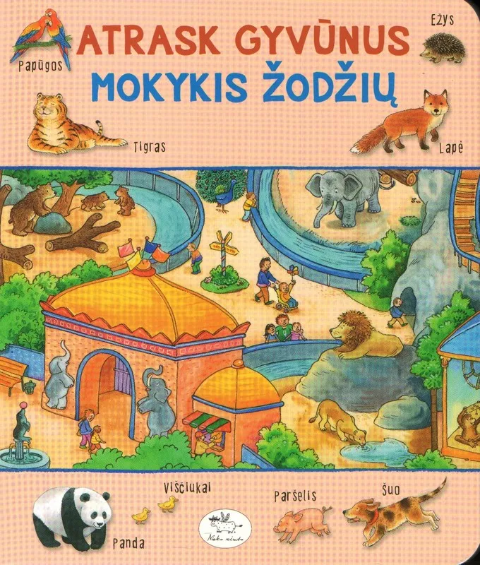 Atrask gyvūnus mokykis žodžius