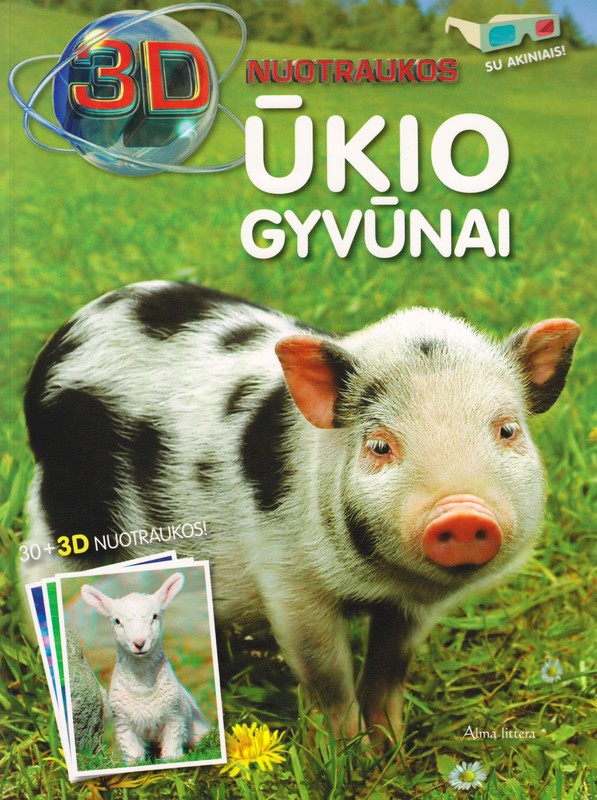 3 D nuotraukos. Ūkio gyvūnai