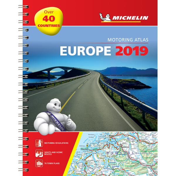 Europe 2019. Kelių atlasas