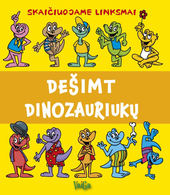 Dešimt dinozauriukų
