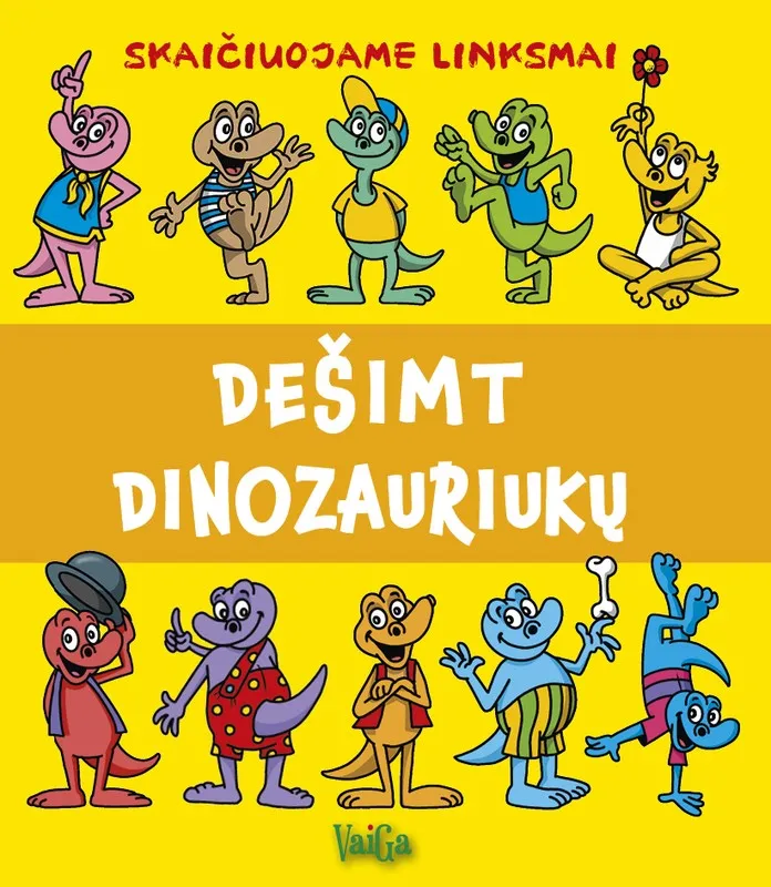 Dešimt dinozauriukų
