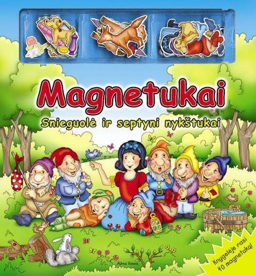 Magnetukai. Snieguolė ir septyni nykštukai