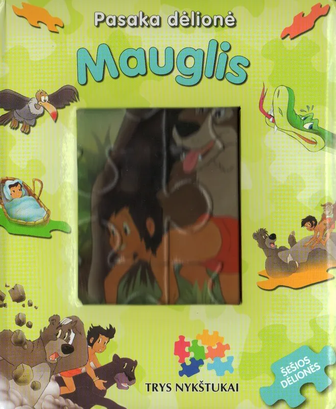 Pasaka dėlionė „Mauglis“