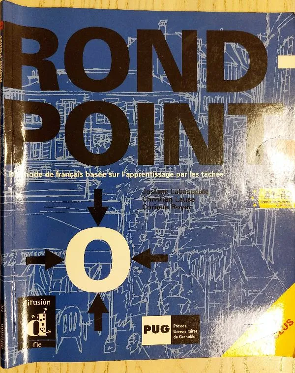 Rond Point A1-A2 CD inclus Prancūzų kalbos mokymosi knyga