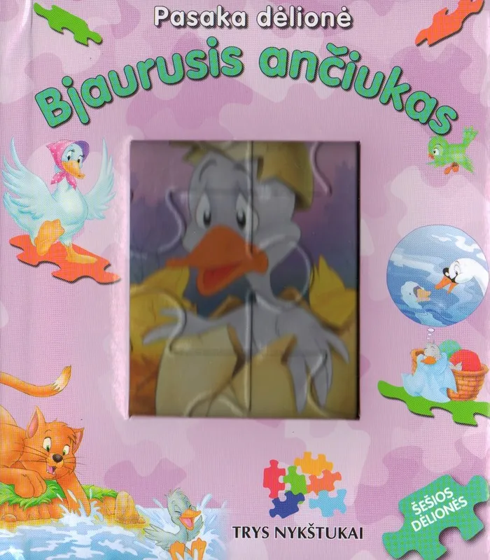 Pasaka dėlionė „Bjaurusis ančiukas“