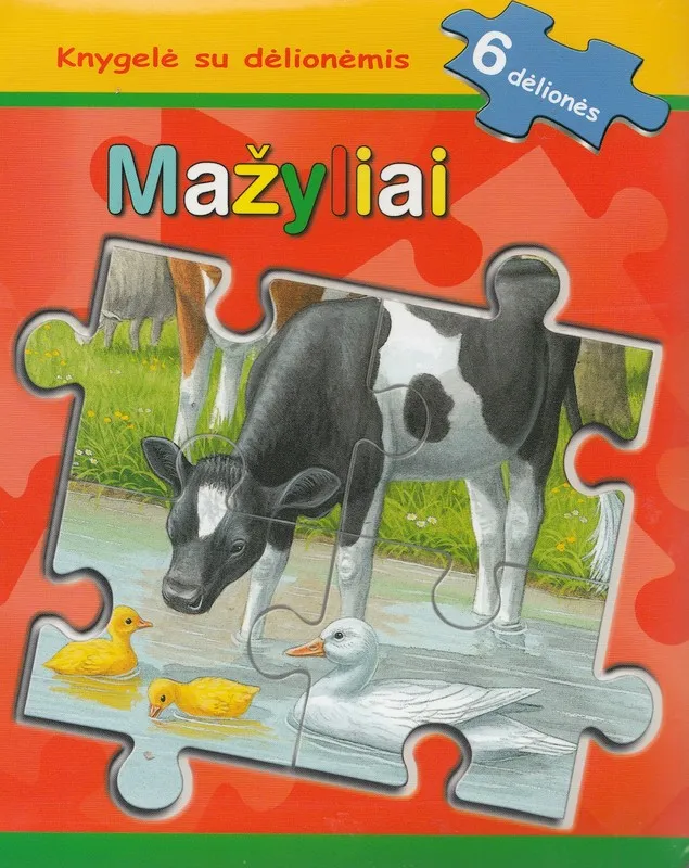 Knygelė su dėlionėmis. Mažyliai