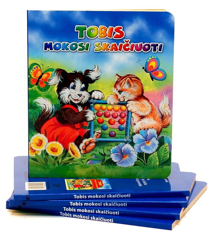 Tobis mokosi skaičiuoti