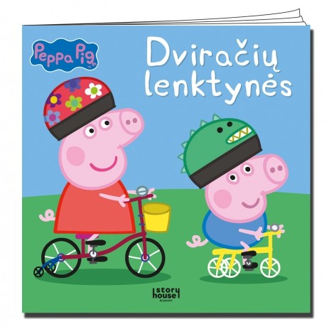 Kiaulytė Pepa. Peppa Pig. Dviračių lenktynės