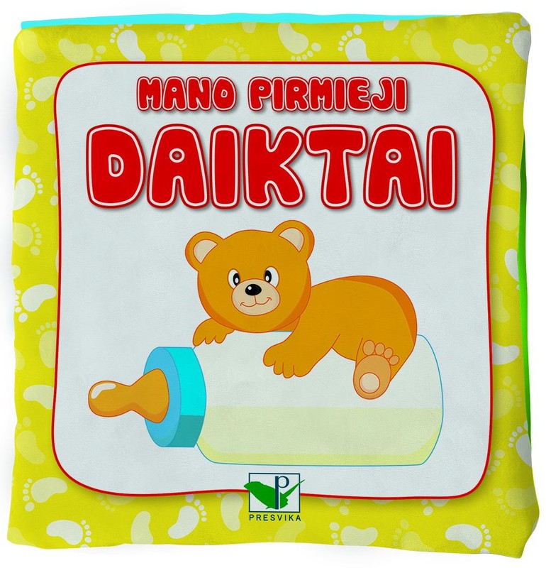 Medžiaginė knygelė. Mano pirmieji daiktai