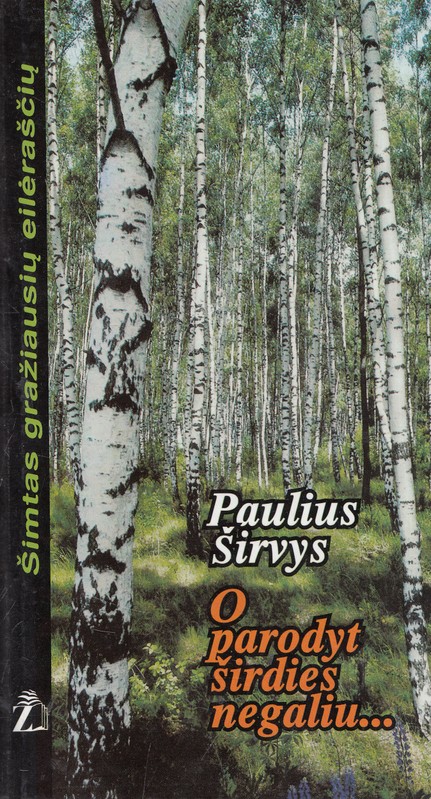O parodyt širdies negaliu...