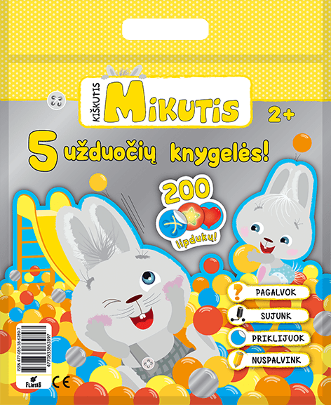 Rinkinys KIŠKUTIS MIKUTIS (geltonas)