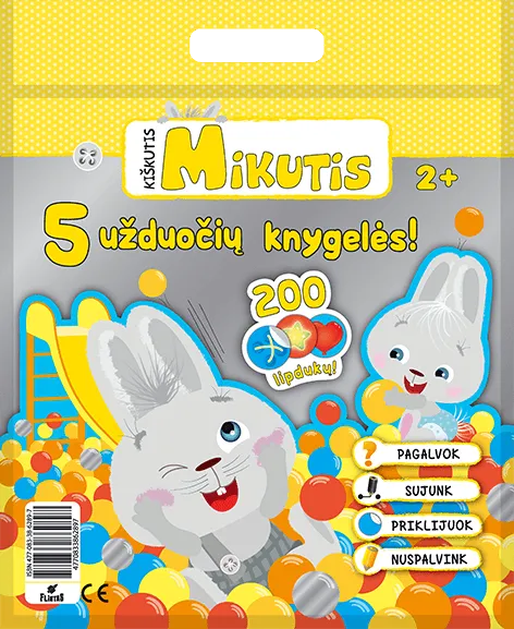 Rinkinys KIŠKUTIS MIKUTIS (geltonas)