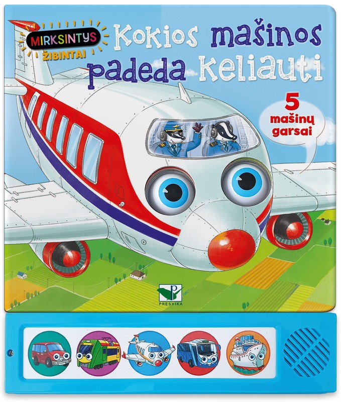 Kokios mašinos padeda keliauti. 5 mašinų garsai