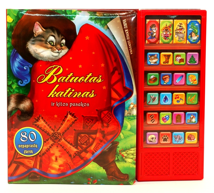 Batuotas katinas ir kitos pasakos. 80 nepaprastų garsų
