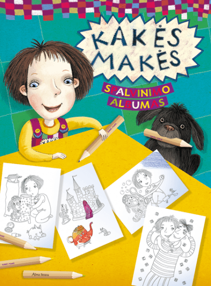 Kakės Makės spalvinimo albumas (2018)