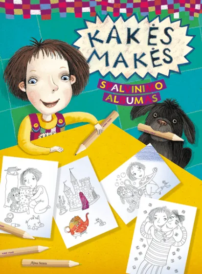 Kakės Makės spalvinimo albumas (2018)