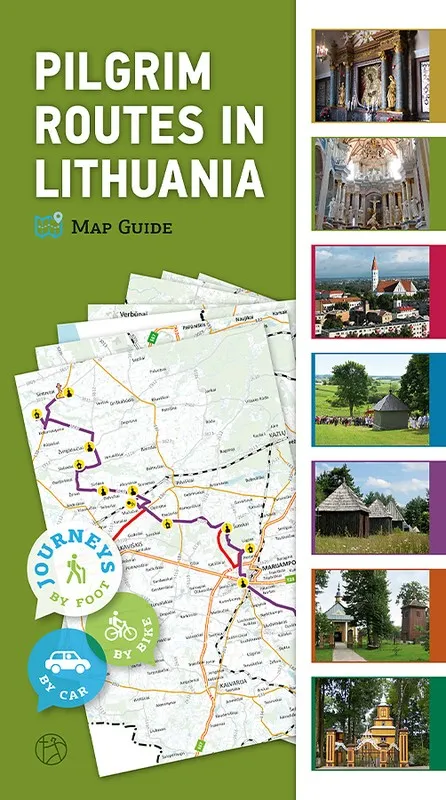Pilgrim routes in Lithuania. Map Guide