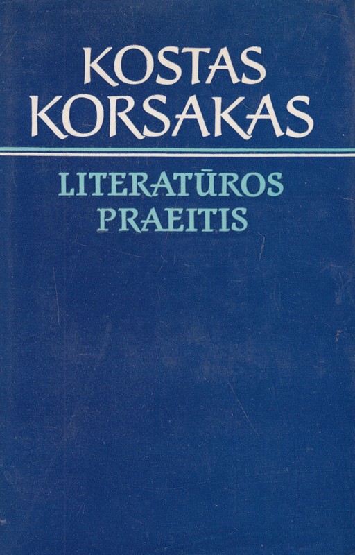 Literatūros praeitis