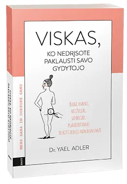VISKAS, KO NEDRĮSOTE PAKLAUSTI SAVO GYDYTOJO