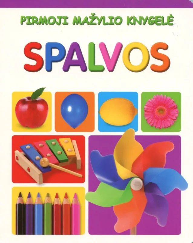 Pirmoji mažylio knygelė. Spalvos