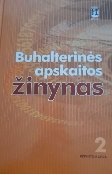 Buhalterinės apskaitos žinynas, II tomas