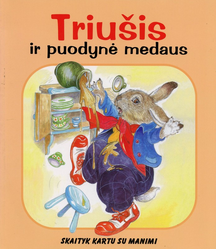 Triušis ir puodynė medaus