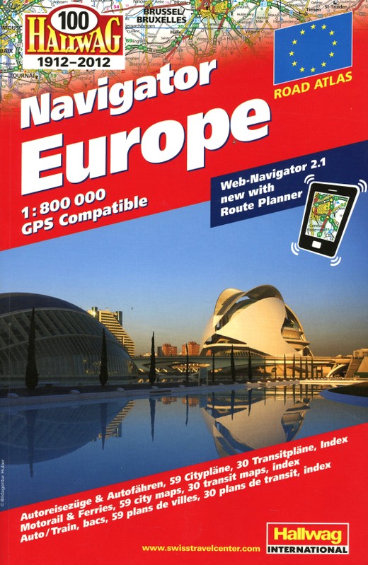 Europos kelių atlasas. Navigator Europe. M 1