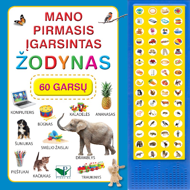 Mano pirmasis įgarsintas žodynas. 60 garsų