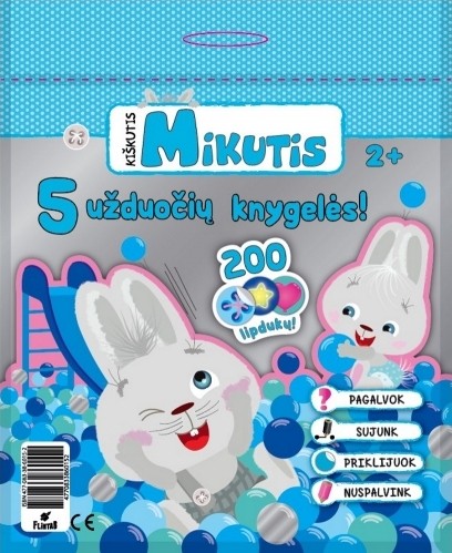Rinkinys KIŠKUTIS MIKUTIS (mėlynas)