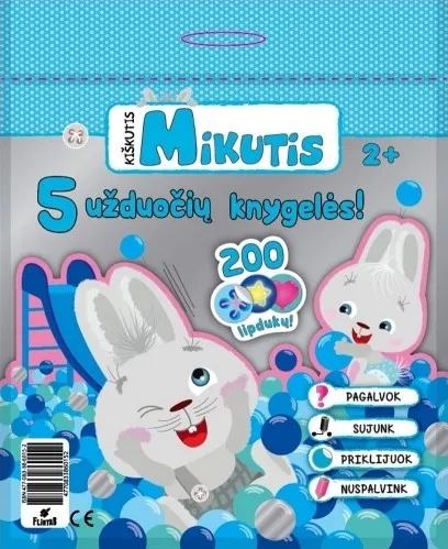 Rinkinys KIŠKUTIS MIKUTIS (mėlynas)