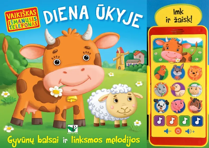 Vaikiškas išmanusis telefonas. DIENA ŪKYJE