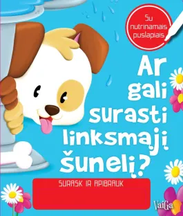 Ar gali surasti linksmąjį šunelį? Surask ir apibrauk (su nutrinamais puslapiais)