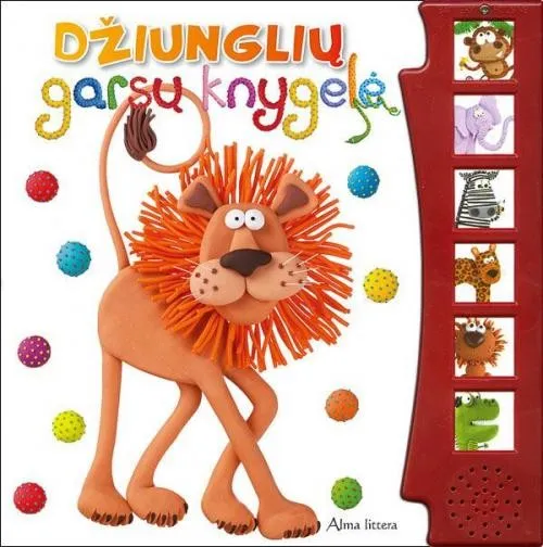 Džiunglių garsų knygelė