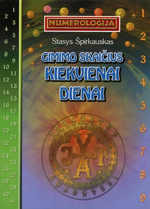 Gimimo skaičius kiekvienai dienai