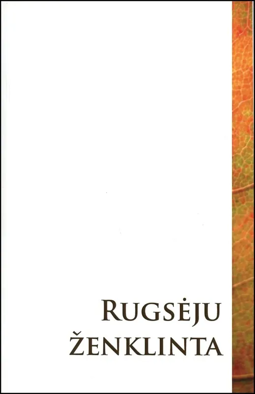 Rugsėju ženklinta