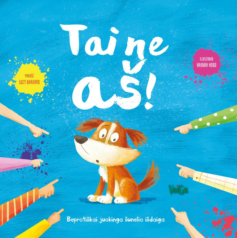 Tai ne aš! Beprotiškai juokinga šunelio išdaiga