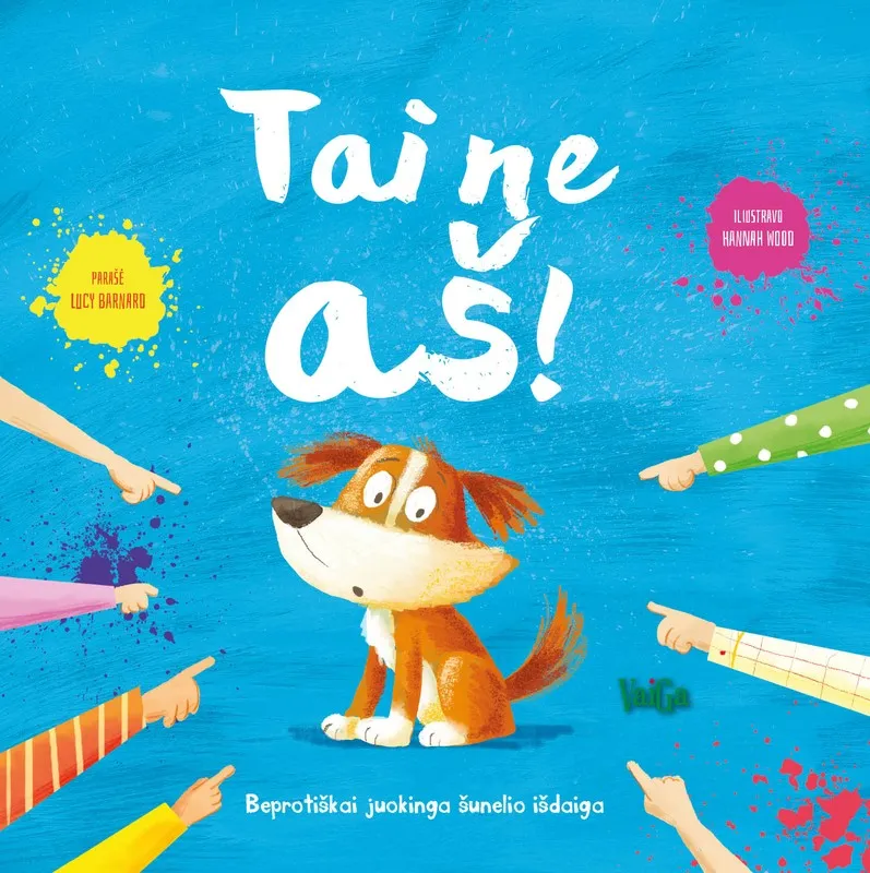 Tai ne aš! Beprotiškai juokinga šunelio išdaiga