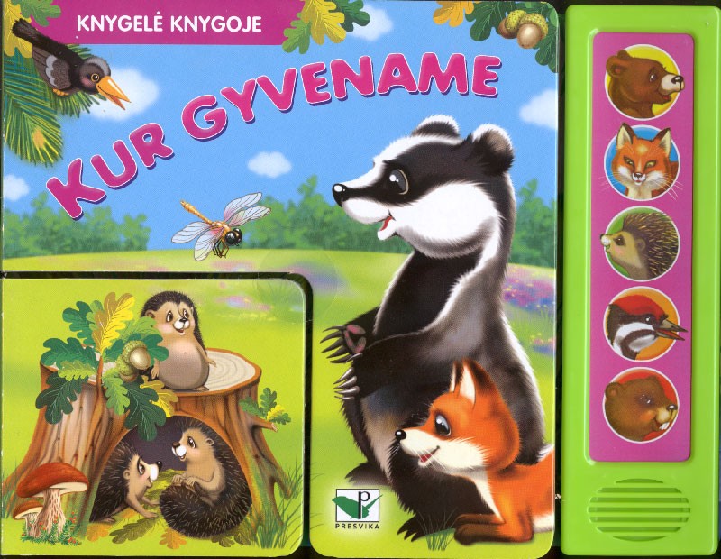 Kur gyvename. Knygelė knygoje
