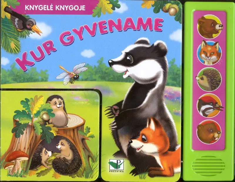 Kur gyvename. Knygelė knygoje