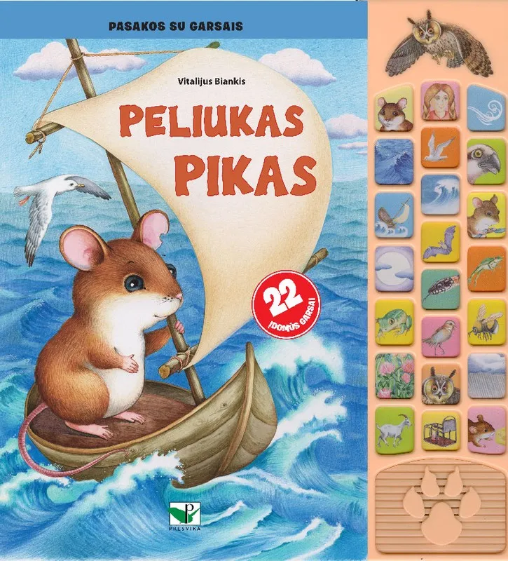 Peliukas Pikas. Pasakos su garsais